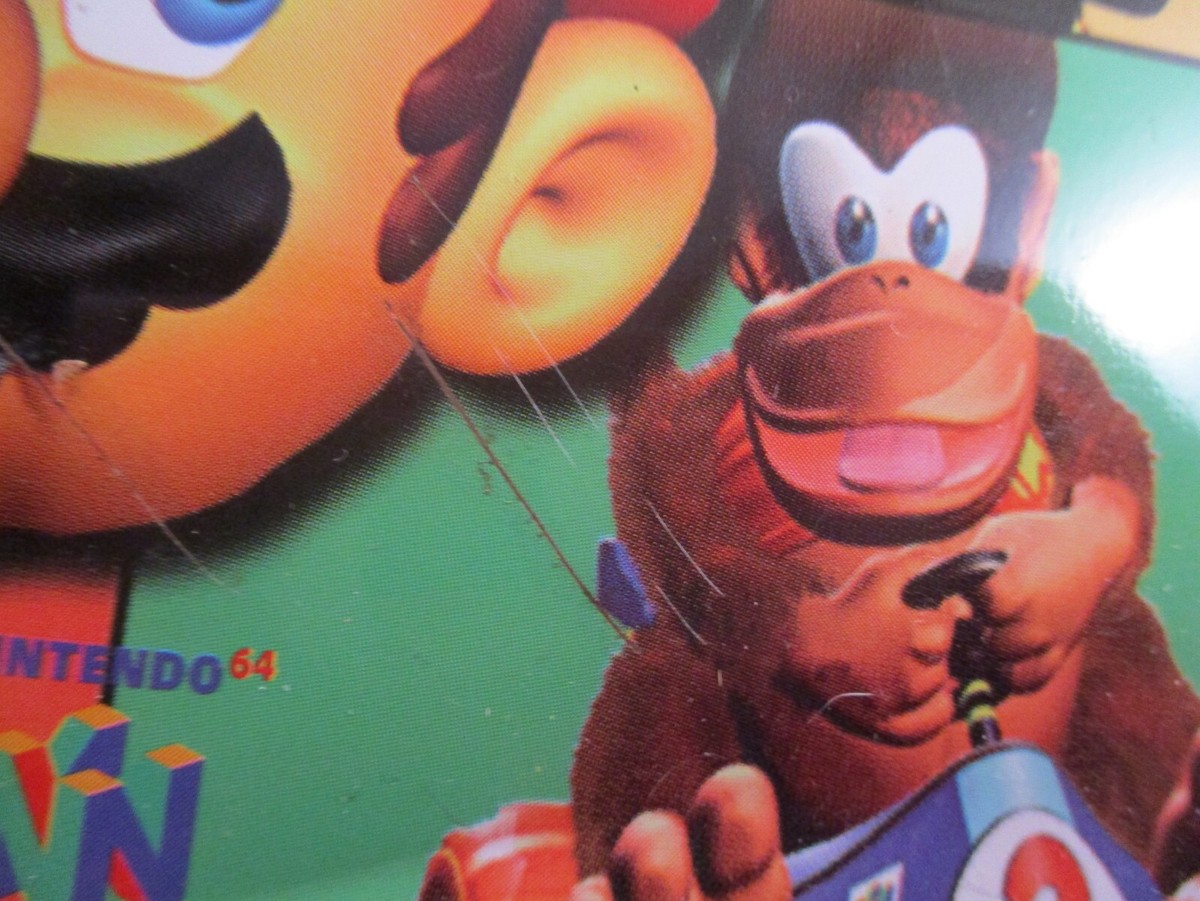 Nintendo 64 Mario Kart/Diddy Kong Racing N64 Mini Lunchbox Tin