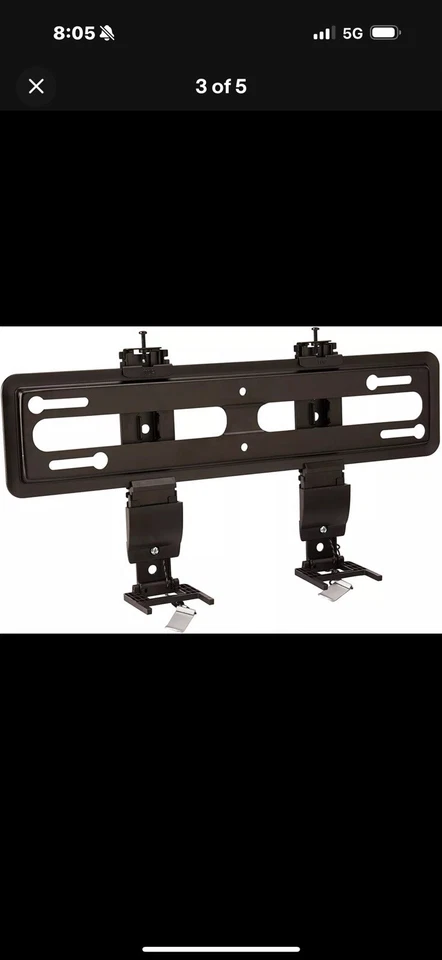 Montaje TV SANUS VML5-B1 Posición Fija Premium TV Montaje en Pared 40"-50" Foto 3 de 4