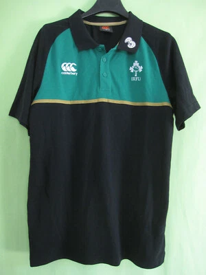 Polo Rugby Irlande IRFU Irish Canterbury Jersey Vintage Maillot - M - Photo 1/4