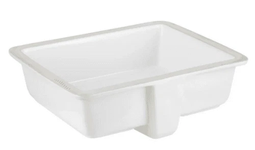 Signature Hardware  447966  Stain Resistant 20" Undermount Bathroom Sink - White - Picture 1 of 1