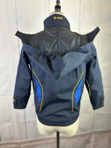 JAKO Blue Boys Rain Jacket Size 5-6 Years - Picture 3 of 6