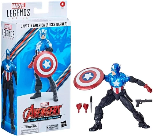 Marvel Legends Avengers Beyond Earths Mightiest - Capitán América (Bucky Barnes)