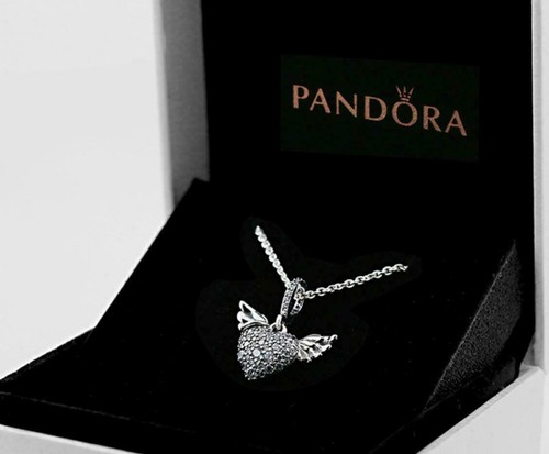 New Authentic PANDORA Pave Heart 