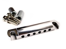 Peters lap steel guitar bender bridge w/ locking studs, USA made stop tailpiece