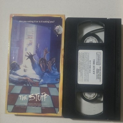 The Stuff VHS Full Screen NTSC R (1985) Larry Cohen Michael Moriarty