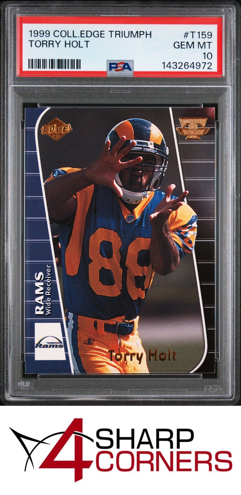 Torry Holt Collector's Edge Triumph #T159 Base