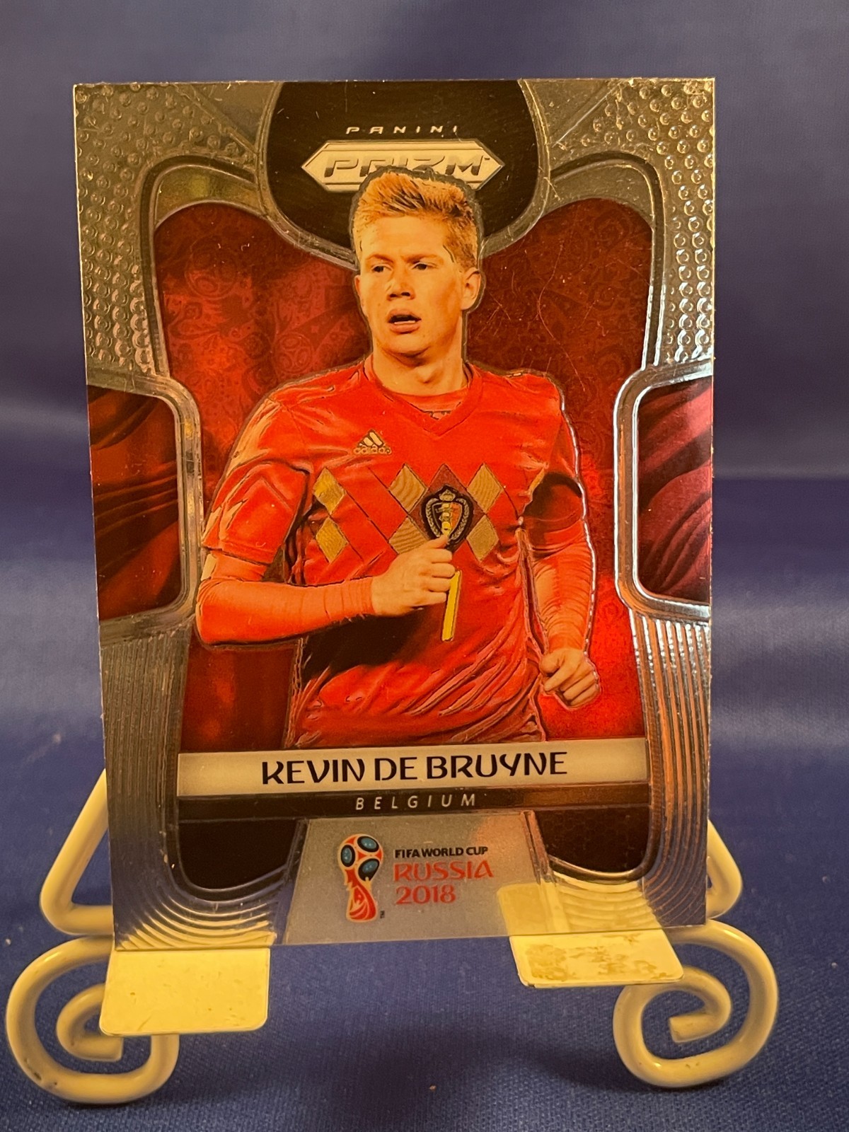 Kevin De Bruyne #17 Base Prizm FIFA World Cup 2018 Belgium
