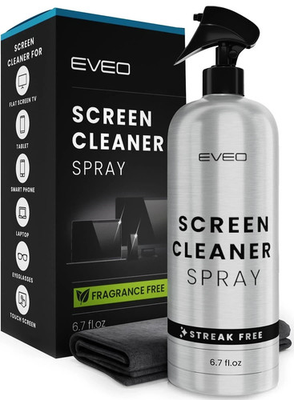 #ad #ad Screen Cleaner Spray and Wipe for TV Screen Cleaner for Smart TV Computer ... $27.74