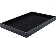 Velvet Jewelry Tray for Drawers Black Jewelrys Display Tray Stackable Jewelry Or
