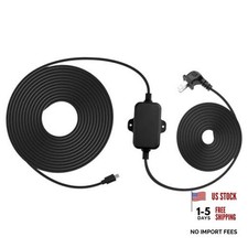 50ft Weather Resistant Power Adapter for Blink Mini 2,Blink Outdoor 50 FT Black