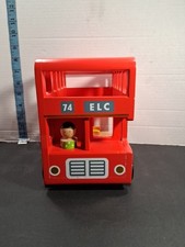 Autobus Londra in legno giocattolo vintage di ELC