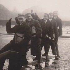 Group Of Young Men Laughing Together Playful Bond Lively Energy Gay Int Photo