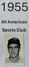 HANK SAUER - 1955 ALL AMERICAN SPORTS CLUB CHICAGO CUBS