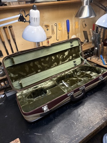 Old -16” Jaeger Viola Case For Parts - Repair