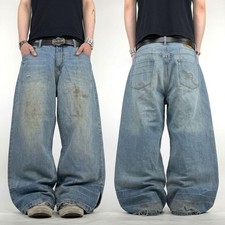 Vintage y2k rocawear grunge archive baggy wide leg skater rare jeans