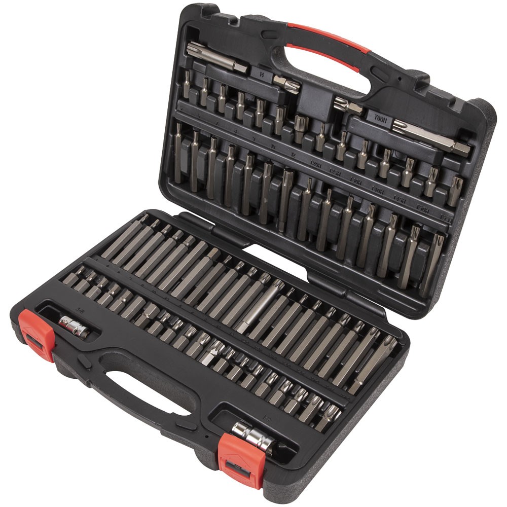Sealey AK21974P TRX-Star/Security/Hex/Ribe/Spline Bit Set 74pc 3/8"" & 1/2"" - Image 20