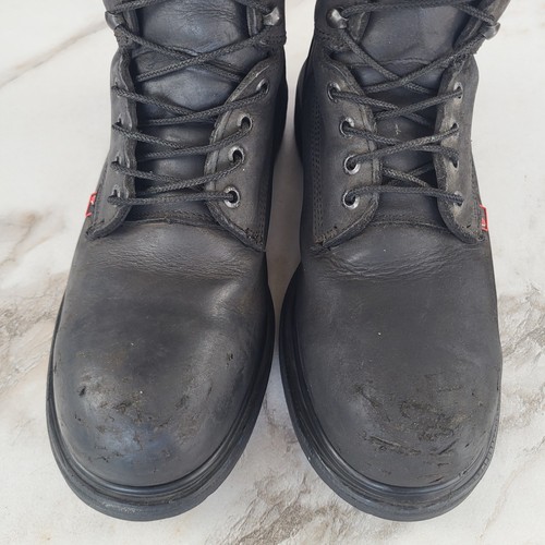 RED WING Dynaforce Steel Toe Waterproof Boots Men's Size 9 D Black - 第 4/18 張圖片