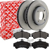 Febi Bremsscheiben Ø256Mm BelÄGe Vorne FüR Smart Forfour 454 Mitsubishi Colt 6+7