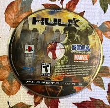 The Incredible Hulk PS3 2008 SEGA Marvel Action/Adventure T NTSC-U/C