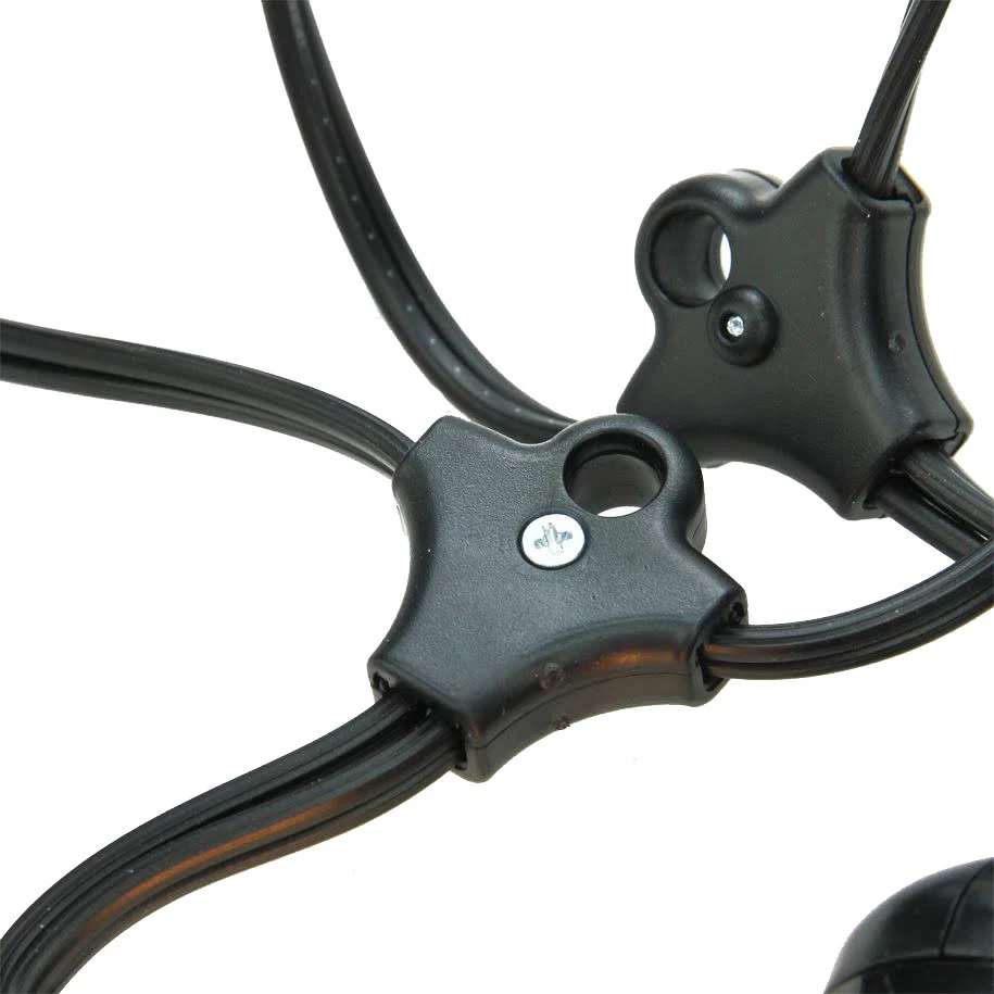 Sienna Set of 15 Adjustable Drop Length E17 "A" Shape Clear Christmas Lights - Image 3 of 4