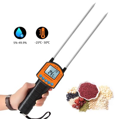 Grain Moisture Meter Range 5-49,9% Doppelsonden-Analysator für Reisweizen