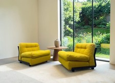Sofa modular armchairs Amanta by Mario Bellini for C&B B&B Italia Set of 2