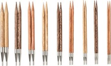 Knit Picks Options Wood Interchangeable Knitting Needle Set with Case and Stitch