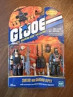 Hasbro 2001 G.I. Joe Zartan and Shadow Viper 2 GI Joe Action Figures MOC New