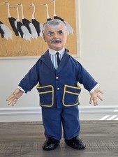 Vintage Captain Kangaroo 21-inch Tall Doll by Baby Barry Toys - No Hat