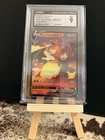 🔥Lance's Charizard V Pokemon Card CGC 9 MINT Black Star Promo #SWSH133 (2021)✨