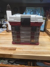Plano 1354 Tackle Box With Plastic Containers Pre-Owned