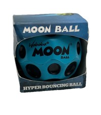 Waboba Moon Ball - BLUE, Hyper Bouncing Ball For Kids 5 Years Old And Older NWOT