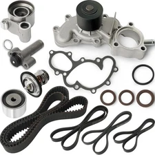 Engine Timing Belt Kit with Water Pump Compatible with 1996-2002 Toyota 4Runn...