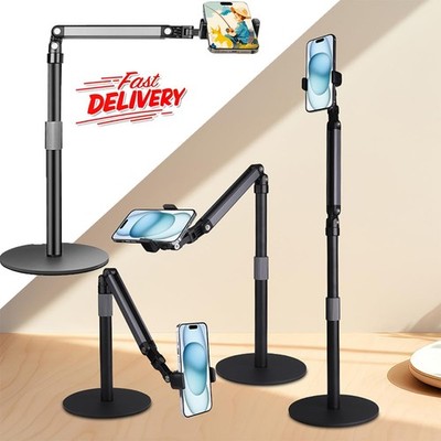 Höhenverstellbar Ständer flexibel Halterung für iPad Tablet Handy Smartphone