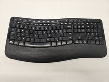 Microsoft Comfort Desktop 5050 Wireless Ergonomic Keyboard 5KV-00001 No Dongle