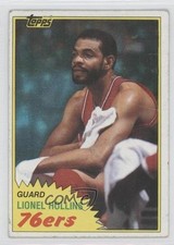 1981-82 Topps Lionel Hollins #31 1w8
