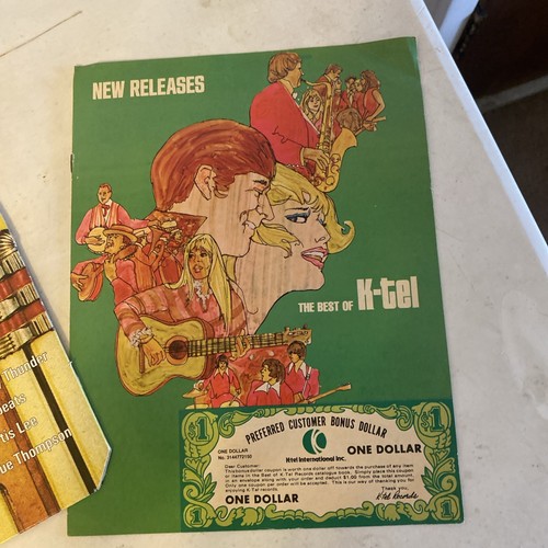 1975 LP ● JUKE BOX JIVE ● K-Tel Die Cut Cover ● Various Artists & K-Tel Catalog - Picture 3 of 6