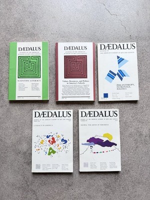 Dædalus Journal 5-Issue Bundle (1983 1990) Science, Literacy, Japan, Politics