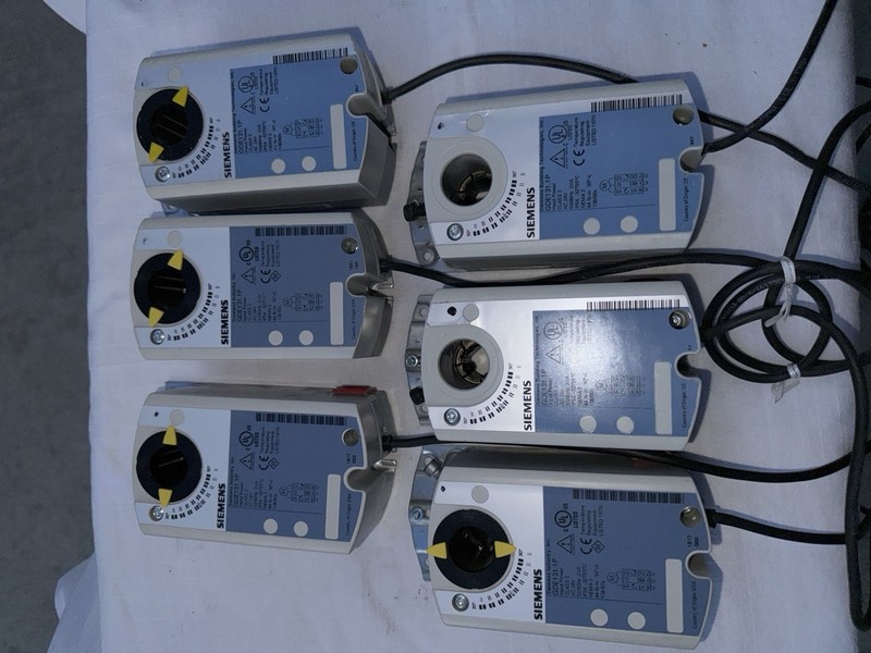 Siemens GDE131.1P OpenAir Damper Actuator building automation BAS Free Shipping