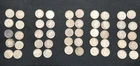 50 Mercury Roosevelt Dimes Full Roll 90% Silver $5 Face Circulated US Silver 1/