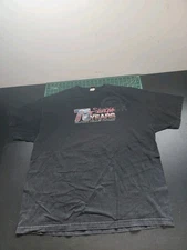 HOT LEATHER Sturgis 2015 Black Hills Rally Black Crew Neck T-Shirt Men's 2XL XXL