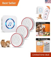 Smart Dog Door Bells for Potty Training - Touch Sensitive, Adjustable Volume,...