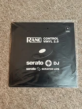 Rane Serato Control Vinyl 2.5 12" SEALED Black Record DJ Scratch Live BRAND NEW!