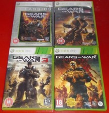 Gears Of War Games bundle (1, 2, 3 & Judgement) Xbox 360