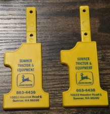 Lot Of 2 John Deere NOS Keychains Sumner Washington Tractor