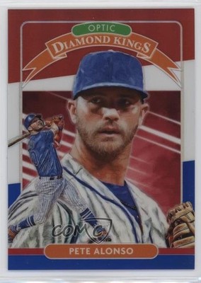2020 Donruss Optic Diamond Kings Red White & Blue Prizm /150 Pete Alonso #7 2s2