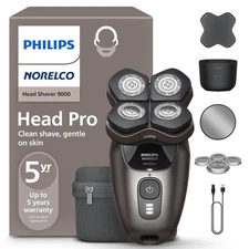Philips Norelco Head Shaver Pro 9000 Series - Skull Shaver for Men and Women