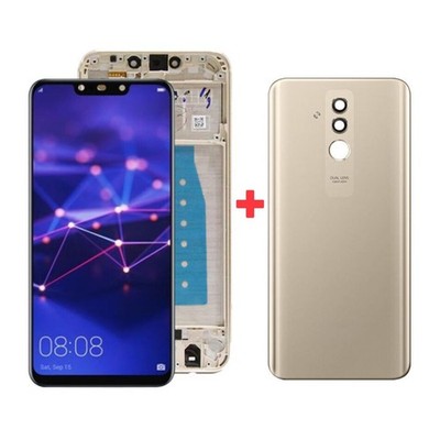OEM LCD Display+Touch Screen+Frame+Back Glass Cover For Huawei Mate 20 Lite Gold