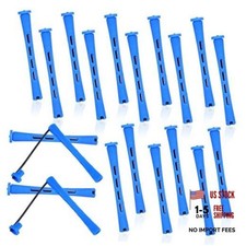 Molain 20 Pcs Perm Rods for Short Hair - Small Plastic Hair Perming Rods