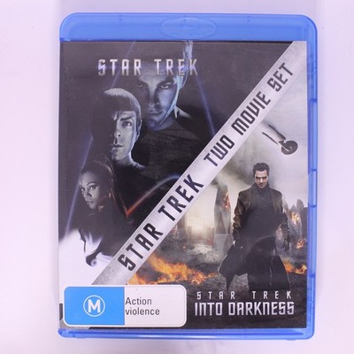 Star Trek (2009) + Into Darkness (2013) 2 Movie Bluray Set